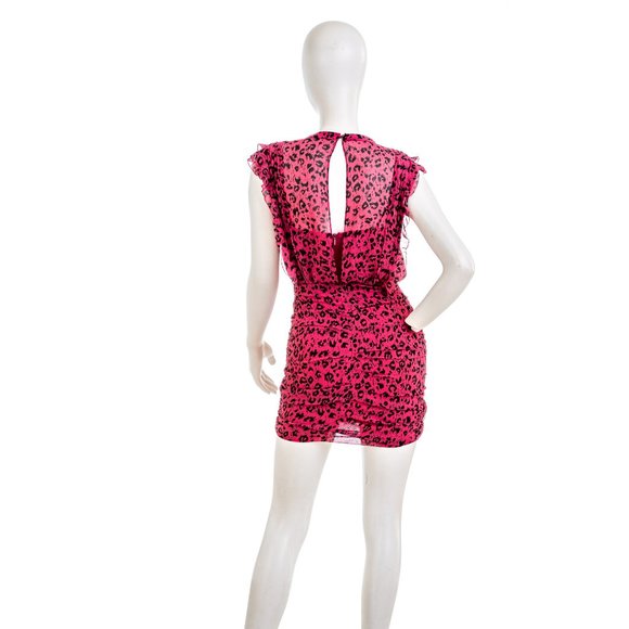 ALLSAINTS Hali Roar Mini Dress Size 2 - Picture 4 of 5